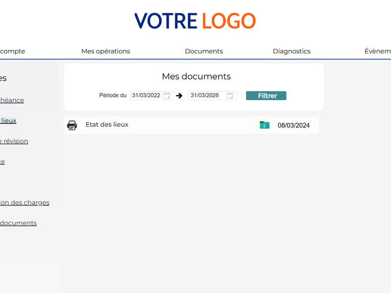 Extranet locataire